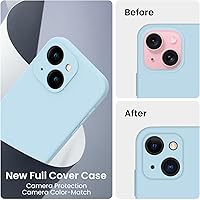 Vista 404 de FireNova Designed for iPhone 13 Pro Max Case, Silicone [Camera Protection] Phone Case with [2 Screen Protectors], Soft Anti-Scratch Microfiber Deep