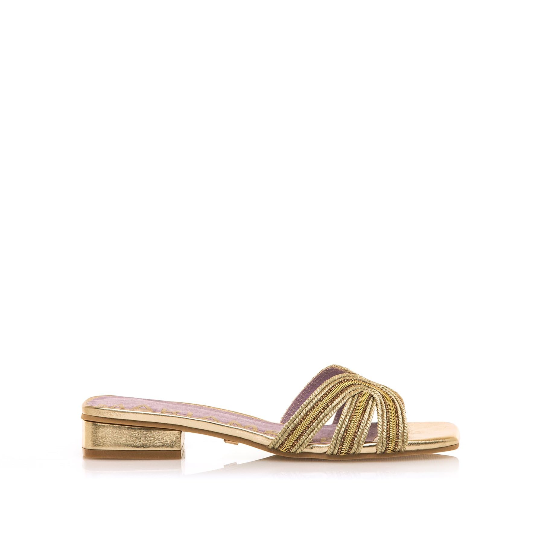 MARIAMARE Women's 68601 Sandal, Champagne, 6.5 UK