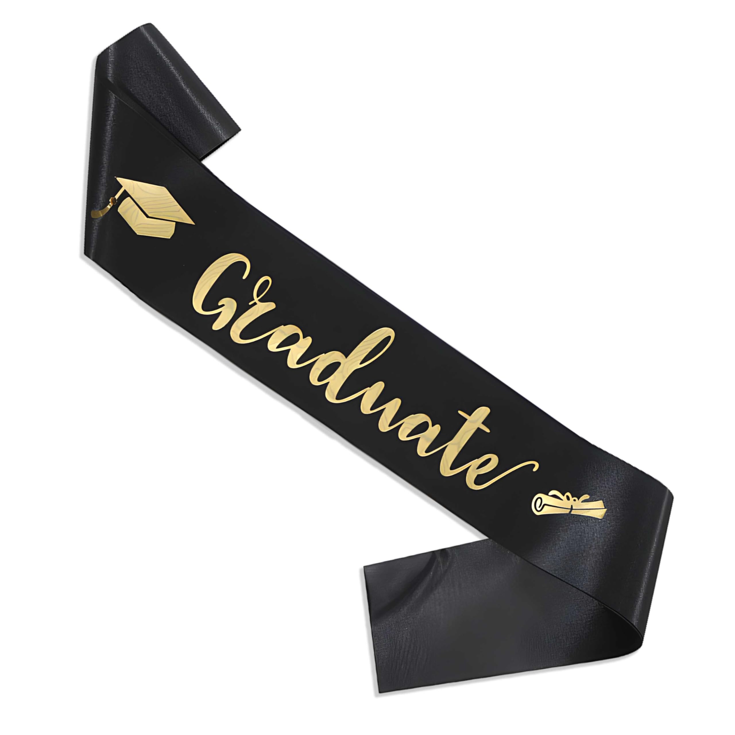 WOBBOX Graduation Sash, Graduate Sash, Graduated Sash, Graduation Party Decorations Items (FP4624)