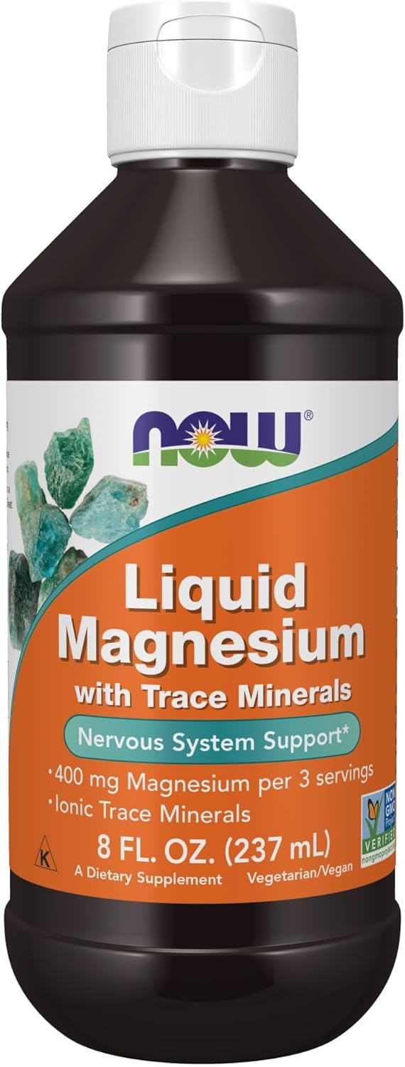 Now Foods Magnesiumvloeistof, 237 ml