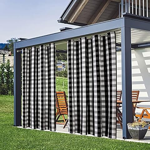 LiveGo Outdoor Blackout Waterproof Curtains Cover
