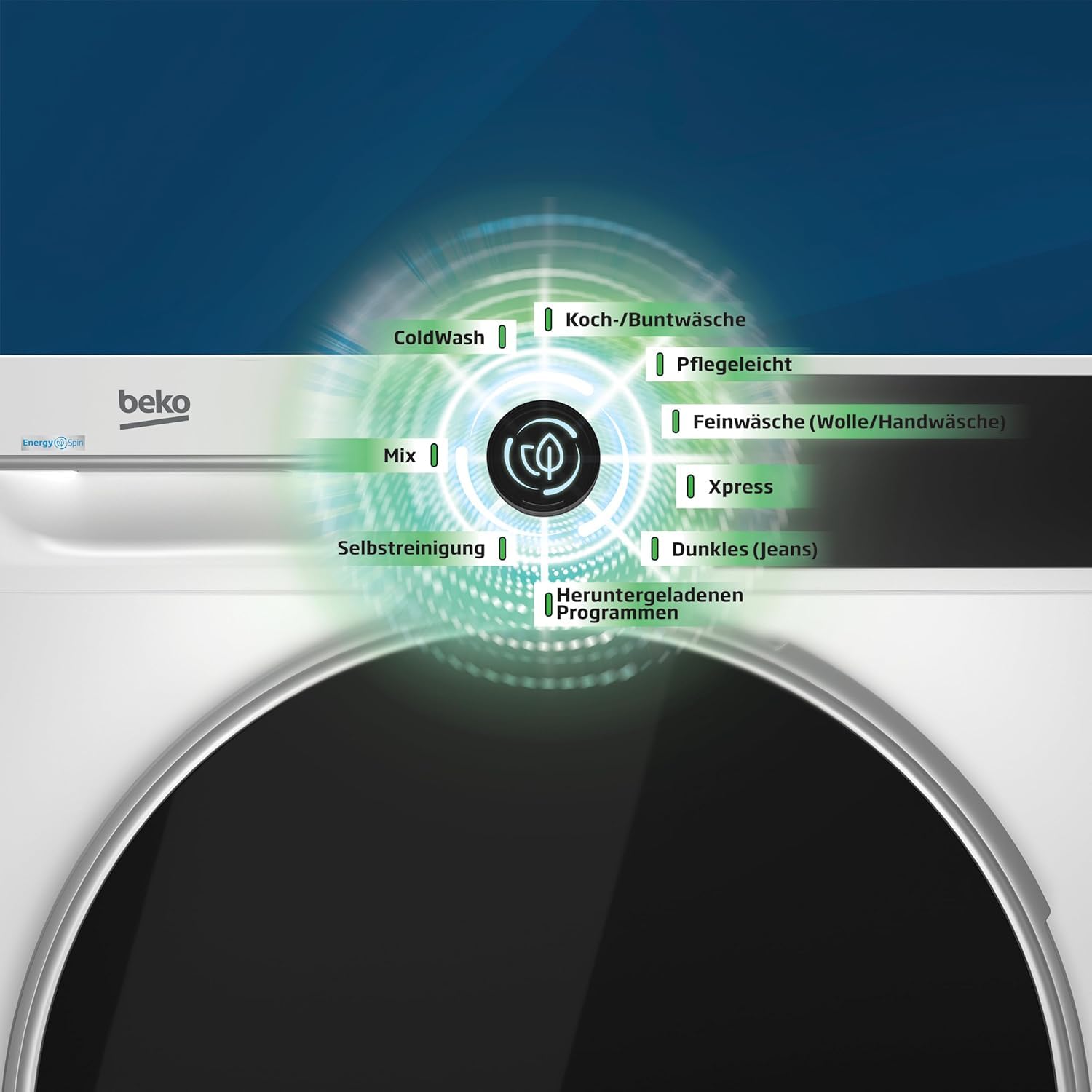 Beko BM3WFU3841R Waschmaschine 8 kg 1400 U/min SteamCure Dampffunktion Weiß