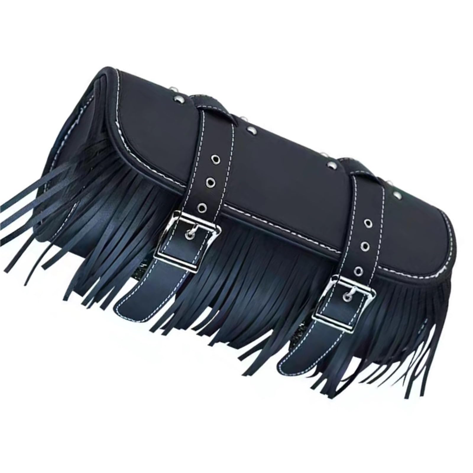 Borsa multifunzionale Per Touring Per Outdoor Moto Universale Retro Nappa 7L Borsa Laterale Impermeabile Da Coda Per Fascia