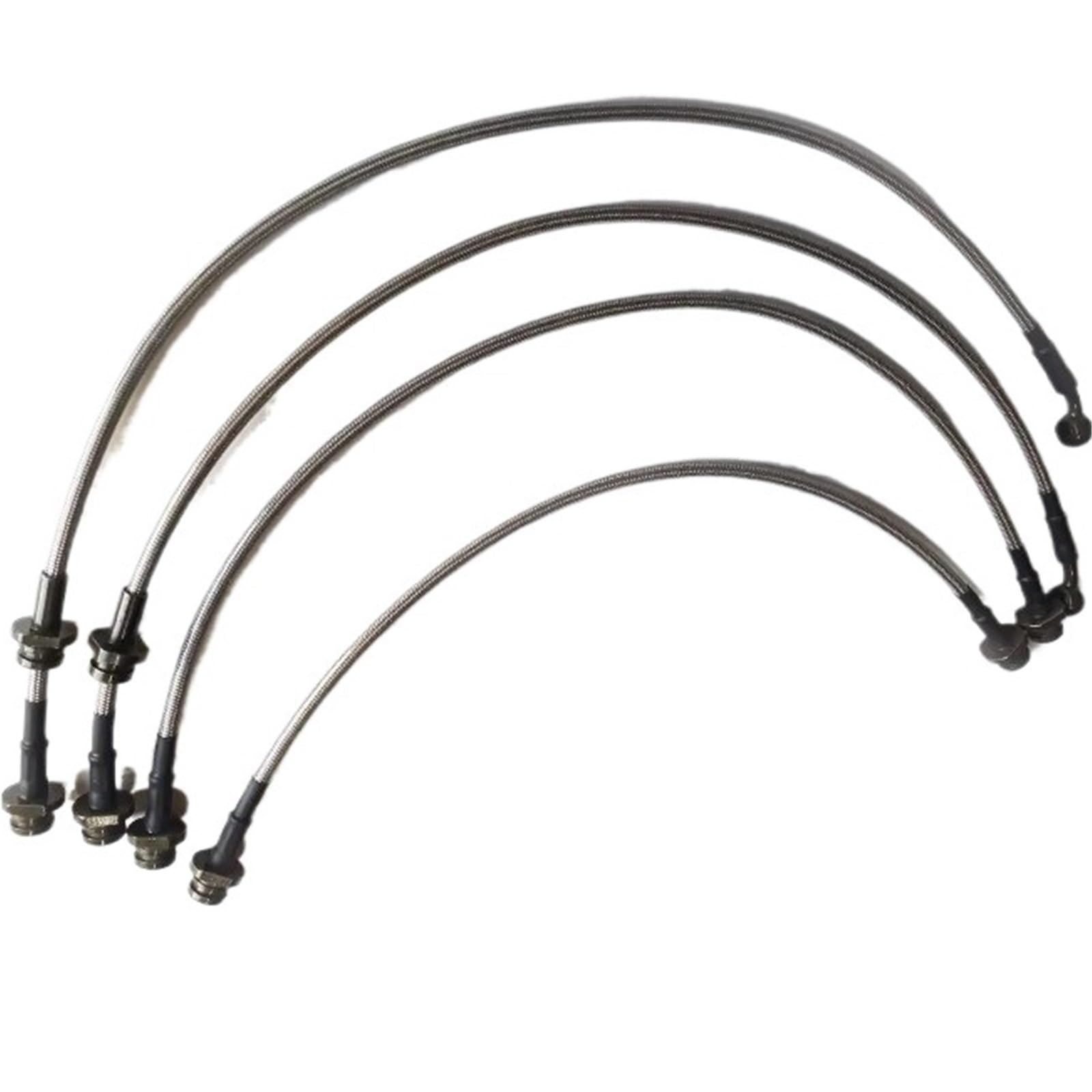 Do Jimny Jb74W JB64 2019-2025 Stalowy Wąż Hamulcowy Przewód hamulcowy samochodowy o długości 2-3 cali połączeń śrubowych(For 4 inches)