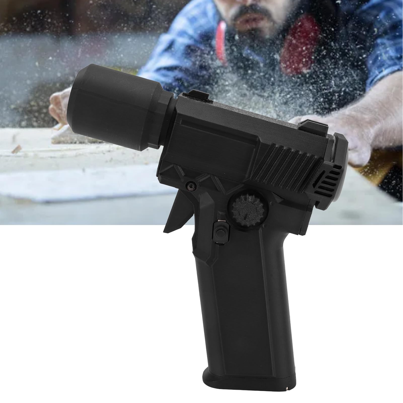 Compressed Duster, Adjustable 200000RPM Powerful Blower, Cordless Jet Dry Blower, Mini Electric Cleaner for Computer Keyboard, Car, Lens, Outdoor Camping