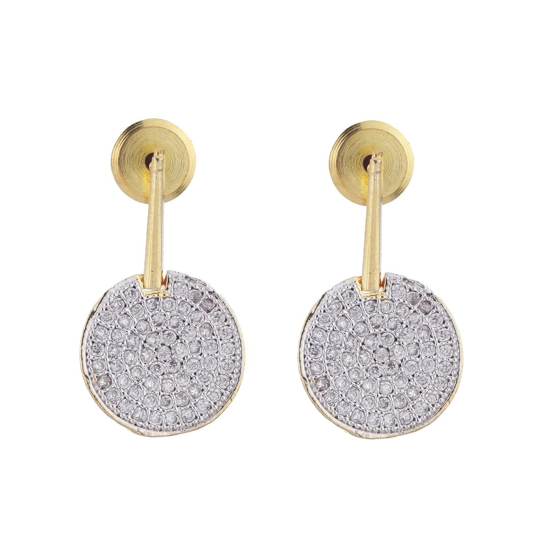 Zeneme Earring Gold Plated Brass Designer American Diamond Drop Dangle Earring Jewellery For Girl And Women (B06Y2DHT4T) Amazon Price History, Amazon Price Tracker
