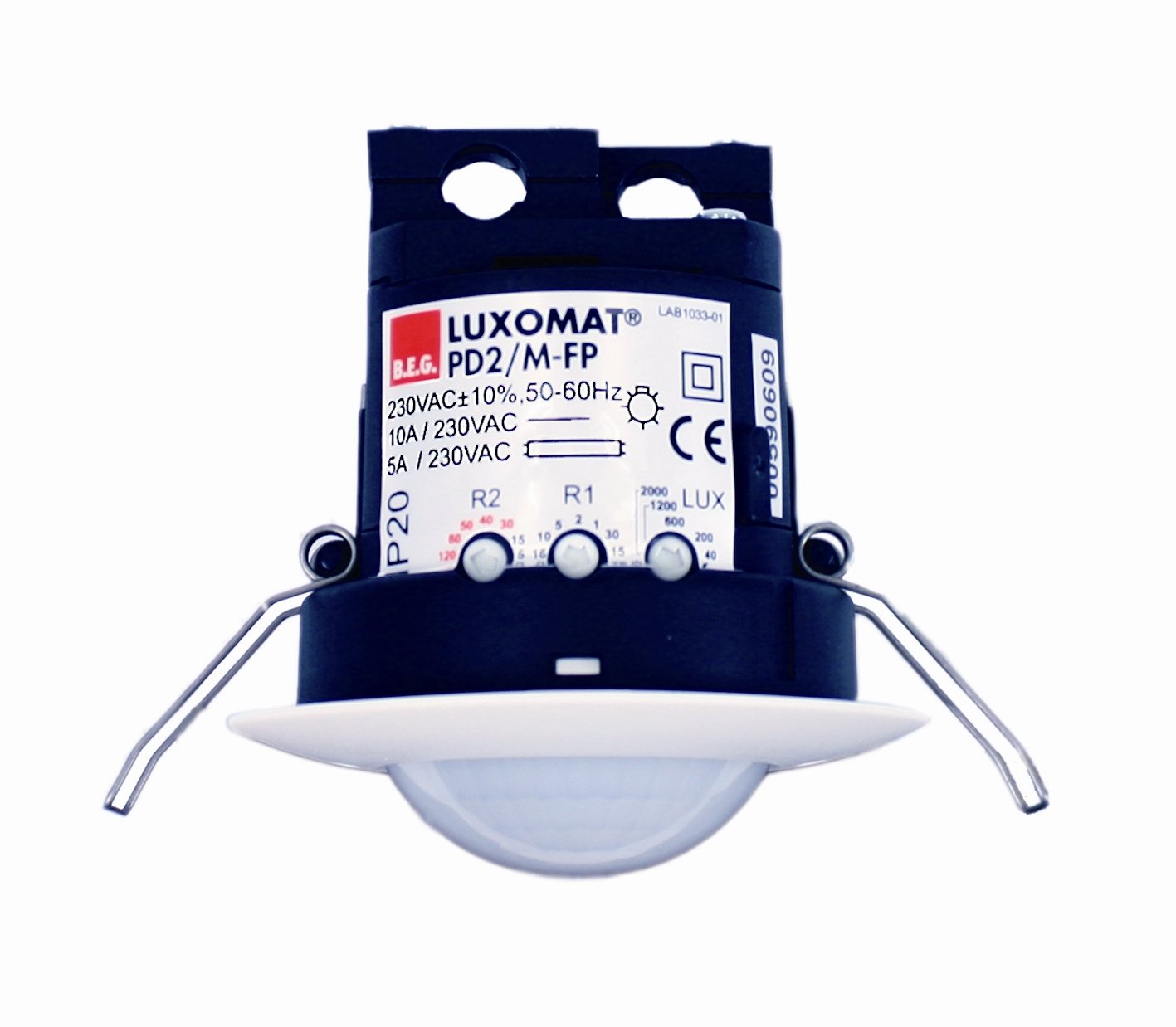 Beg DET.MOV/PRES-i.crep - Detector Presencia Master pd2-m-2c-ft 2 Canal Blanco