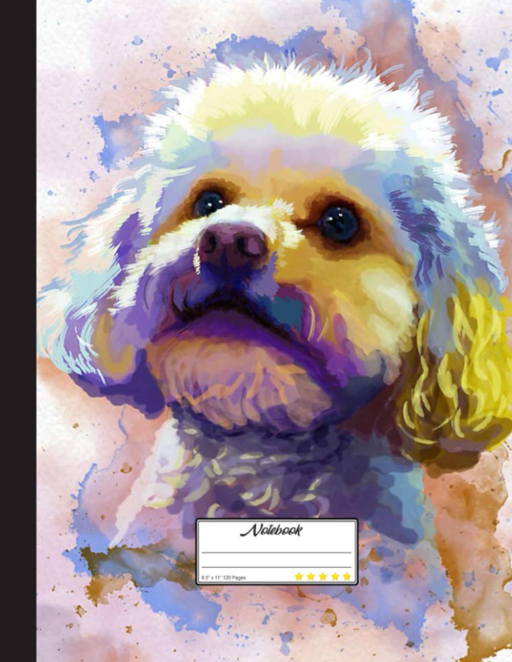 Bichon Frise Dog Lover Notebook: Blank Lined Journal for Bichon Frise, Dog Lovers, Dog Mom, Dog Dad and Pet Owners | 8.5x11 with College Ruled Pages