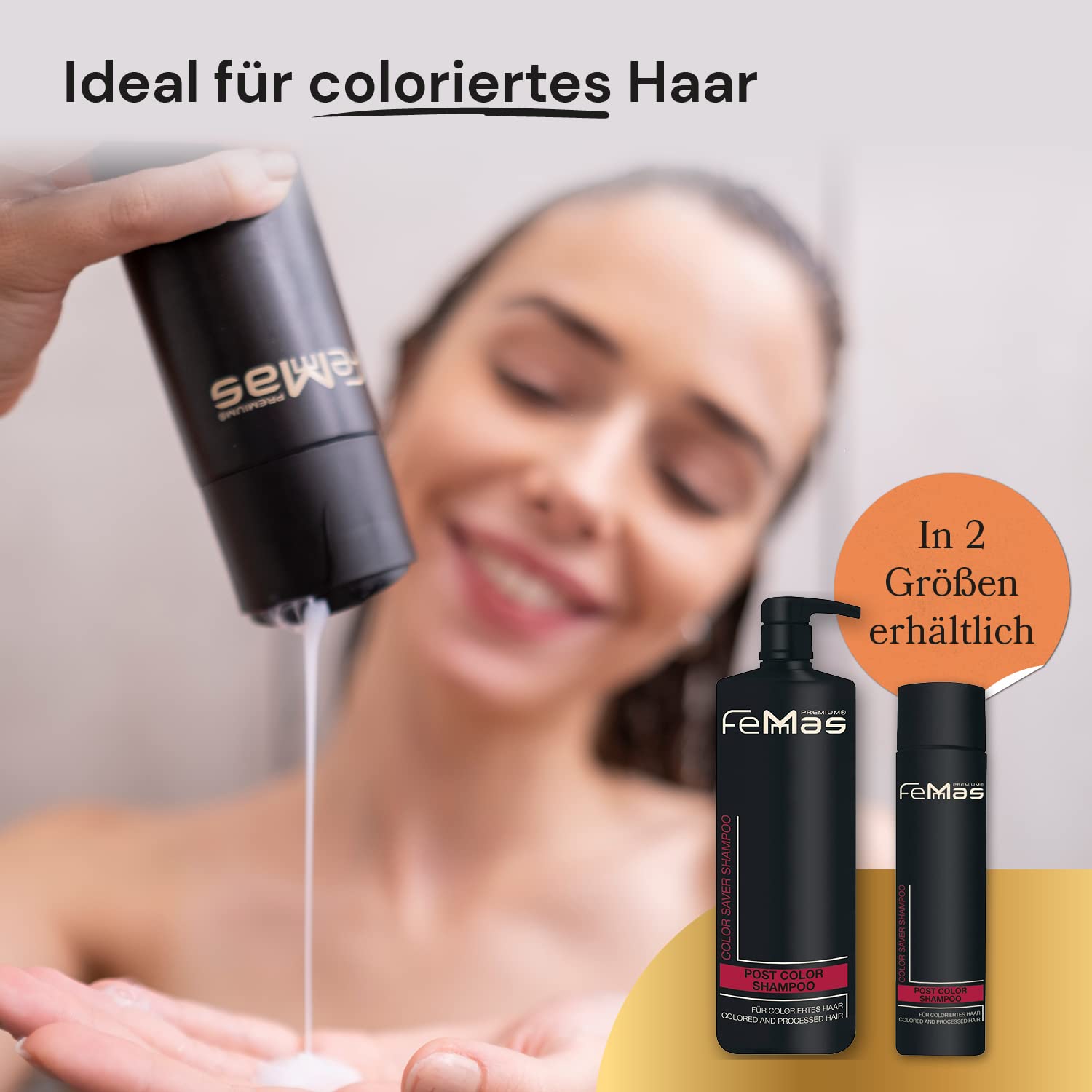 Femmas Brand Color Protection Shampoo & Mask Set for Colour Treated Hair 2x250 ml - Image 4