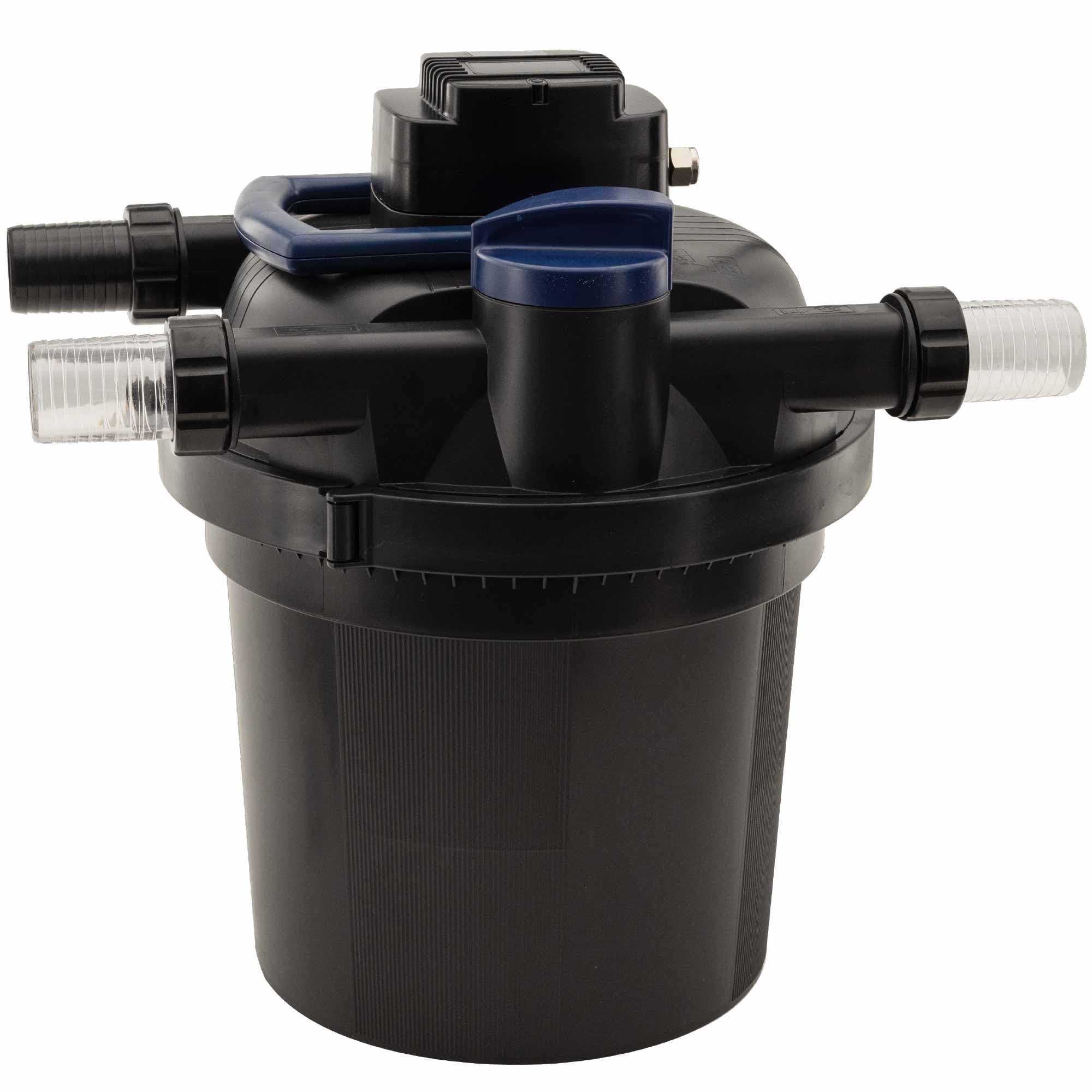 The Pond Guy AllClear G3 - Filtro a pressione biologico e chiarificatore a luce ultravioletta con sistema di backflush e filtro UV esterno pressurizzato, filtrazione biologica e meccanica, Koi Fish
