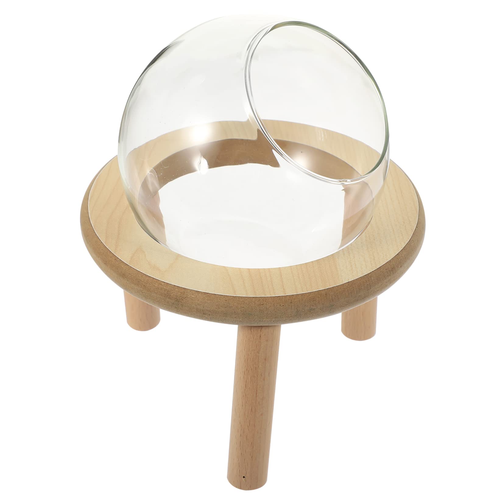 BESTonZON Wear Bath Container Transparent Bath Accessory for Household Hamster Bathroom Durable Design for Easy Cleaning Use for Chinchillas