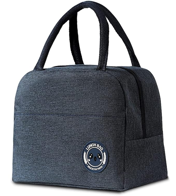 JURAGH Insulated Travel Lunch Bags for Men, Women,Kids, Tiffin,Storage Bag for Office, College & School,Picnic,Outdoor,Trekking,Gym