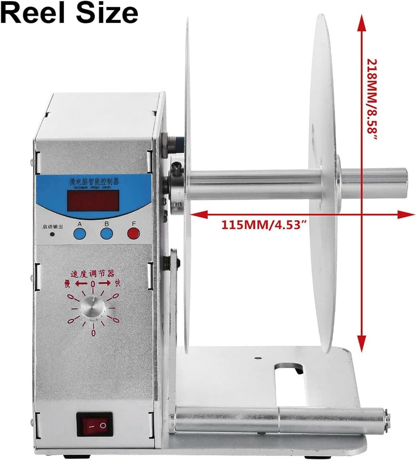 Macchina automatica di riavvolgimento di etichette - Funzionamento a due vie per il lavaggio di etichette, etichette da appendere ed etichette di spedizione, Booster di efficienza