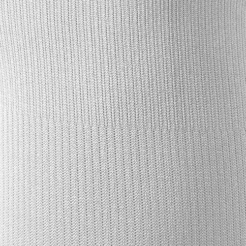 Image of JOBST for men knee high 15-20 mmHg Compression Socks, Closed Toe, X-Large, White