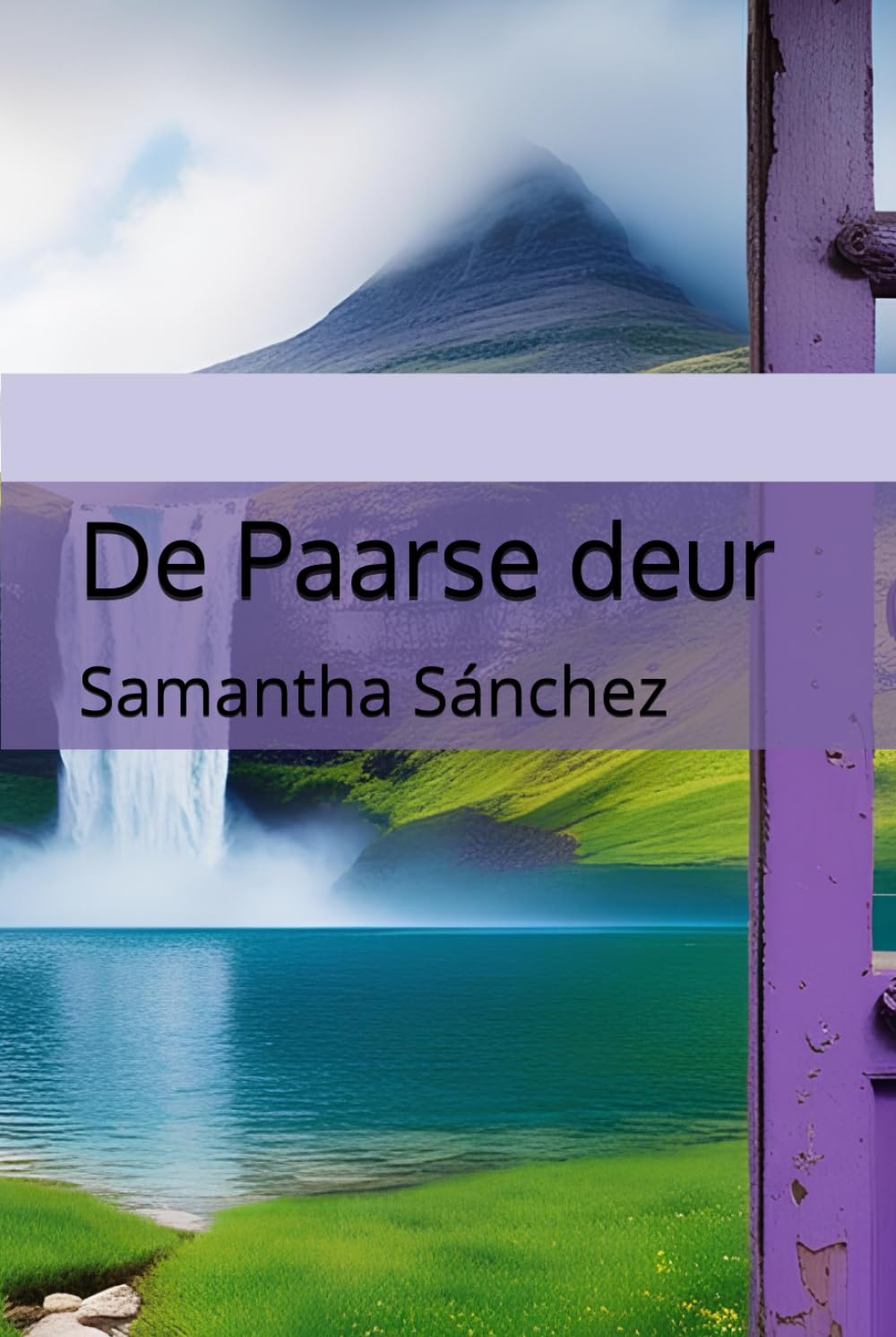 De Paarse deur: Young Adult Fantasy boek over twee werelden, waar de hoofdpersonage kampt met depressie en suïcidale gedachten.