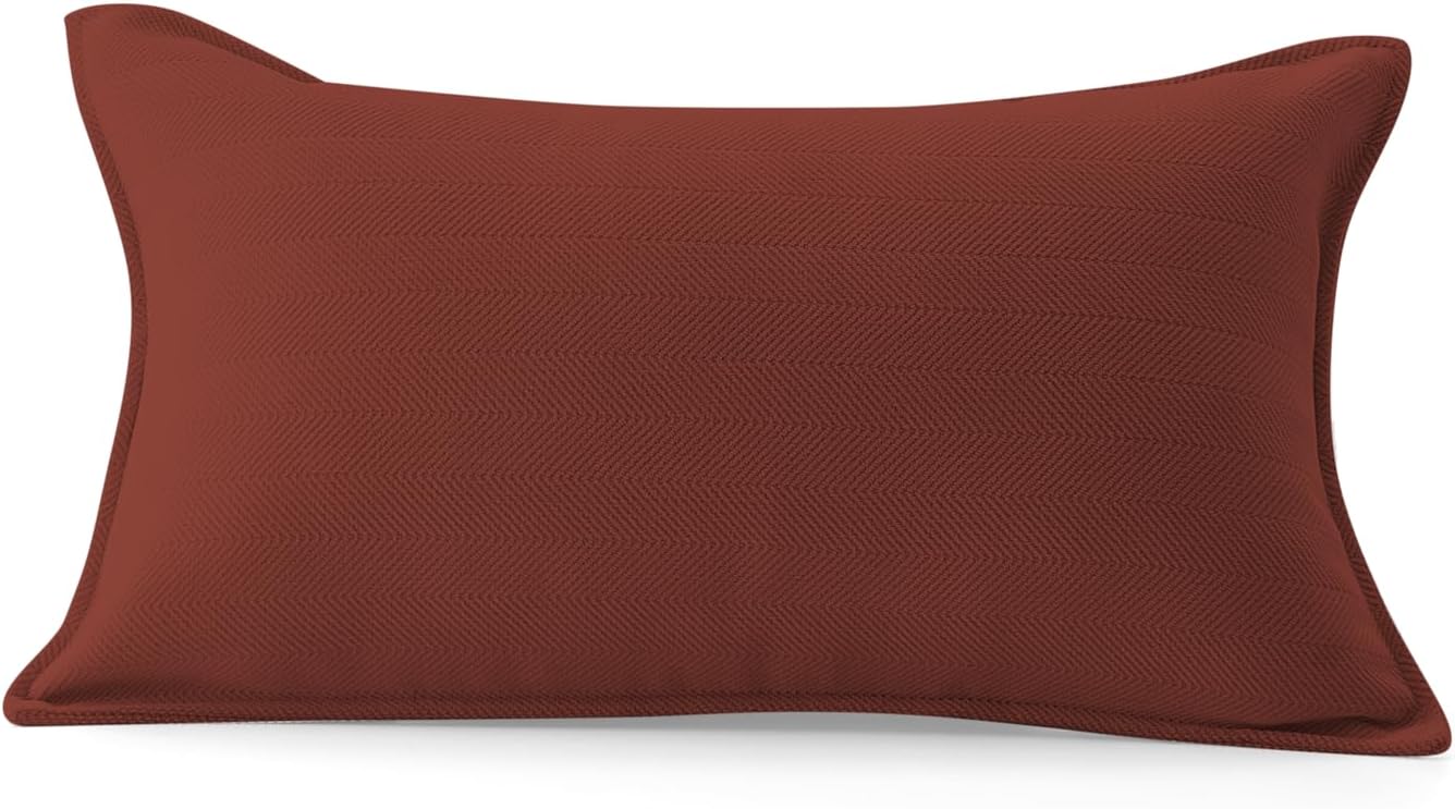 Carmeral Chenille Throw Pillow Covers Set of 3(2 pcs of 18x18, 1 pcs of 12x20) with Elegant Design Soft and Luxurious Decorative Throw Pillows for Couch, Bed, and Home Decor