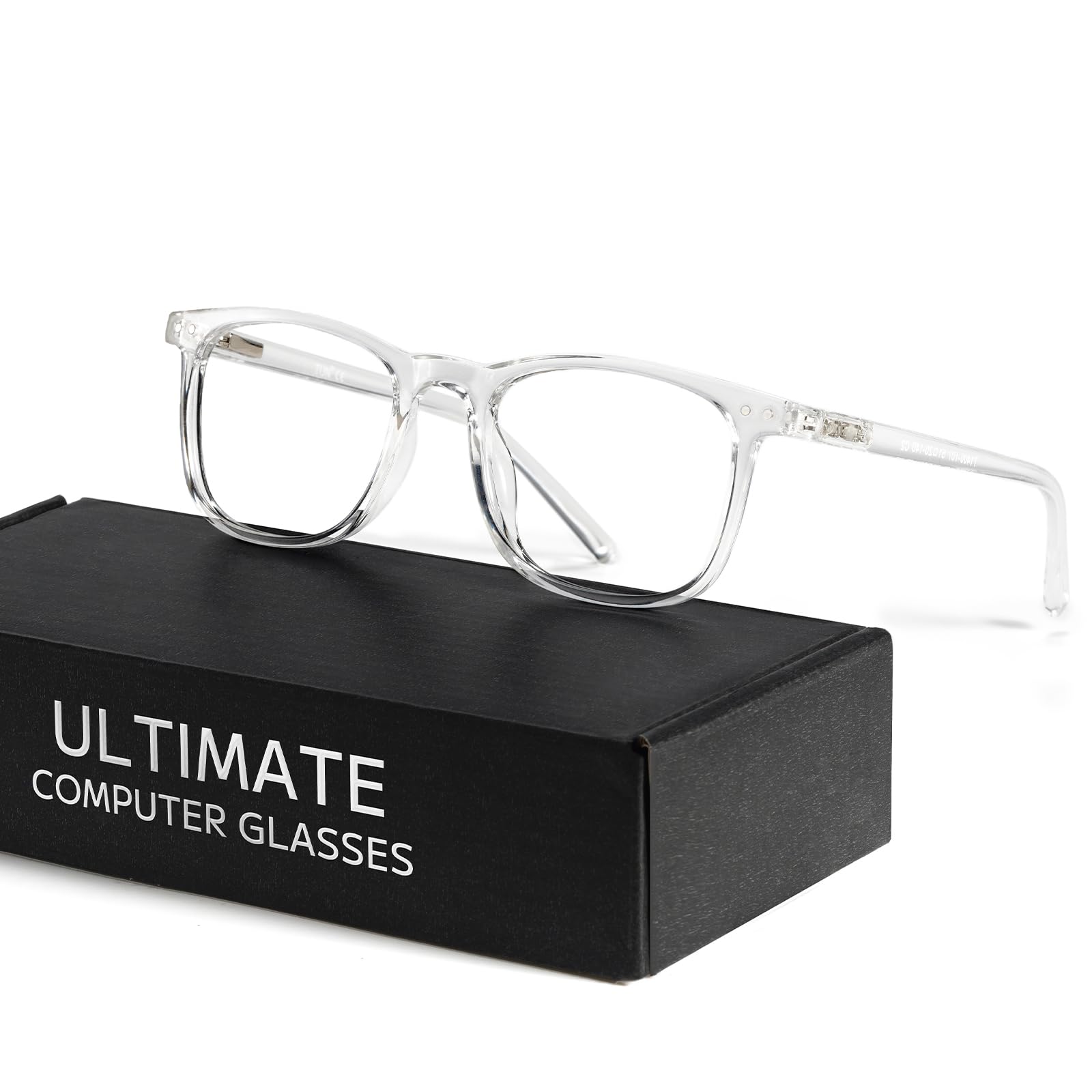 TIJN Sleep Glasses Blue Light Blocking Square Eyeglasses