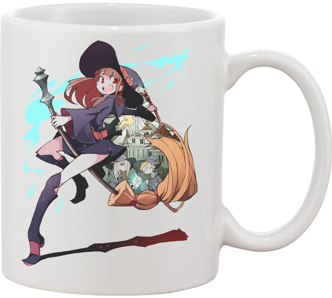 Little Witch Academia Character Atsuko Kagari Ceramic Mug White