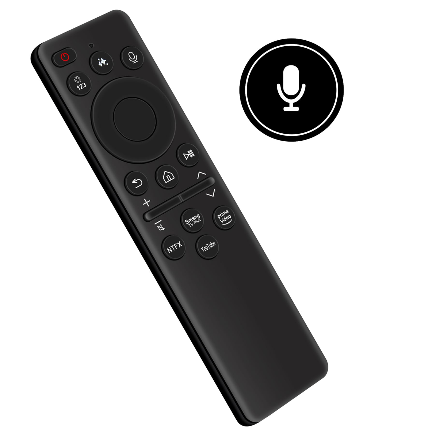 Télécommande vocale de Remplacement BN59-01480L, Fit for 2025 Samsung Q8F QN74F QN990F S91F S93F S94F TV QLED 4K Vision AI Smart TV TQ43Q8FAAUXXC TQ50Q8FAAUXXC TQ55Q8FAAUXXC TQ65Q8FAAUXXC