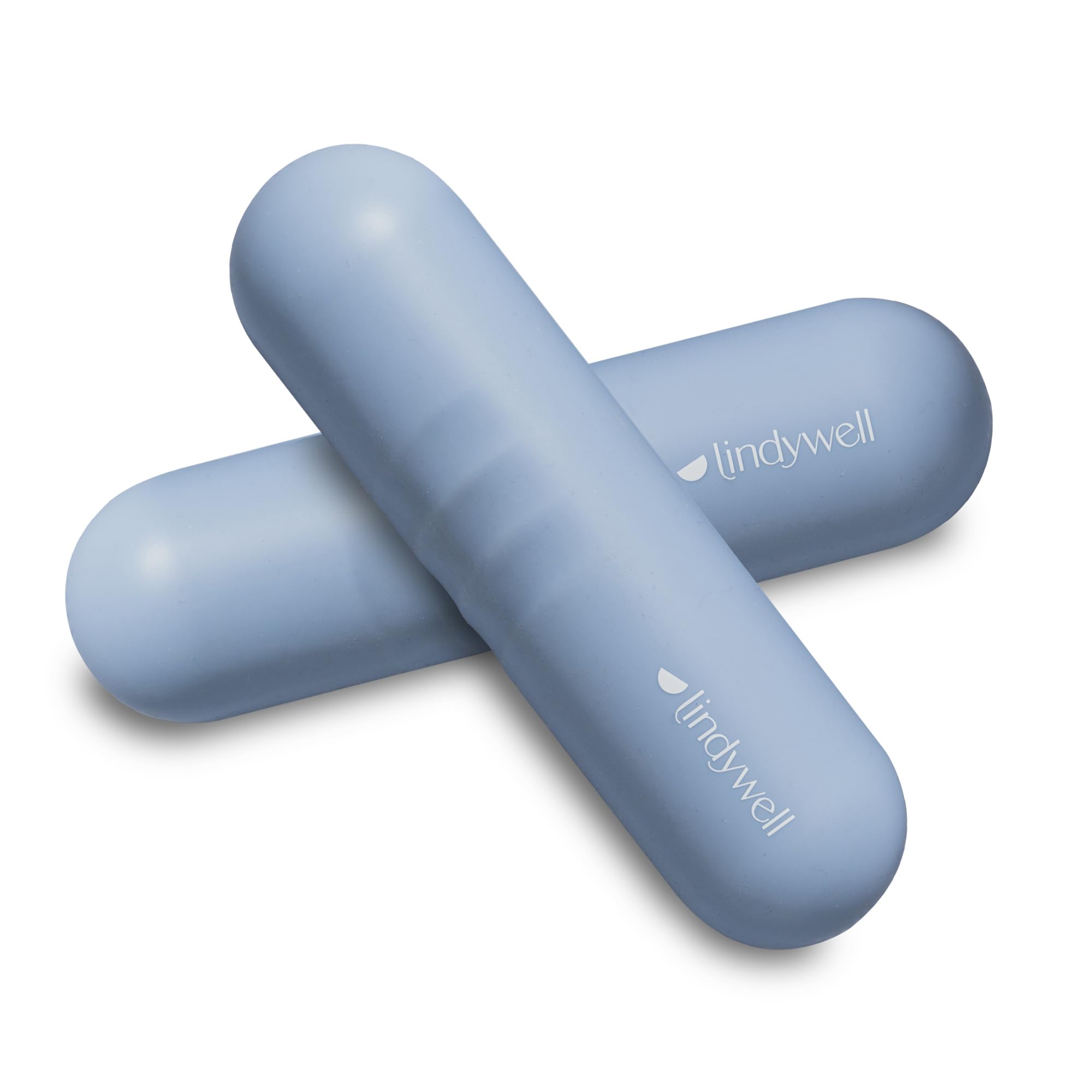 Lindywell Soft Grip Hand Weights 2 2lb Set of 2 - Hand Weights For Women Men Fine-Toning Pilates