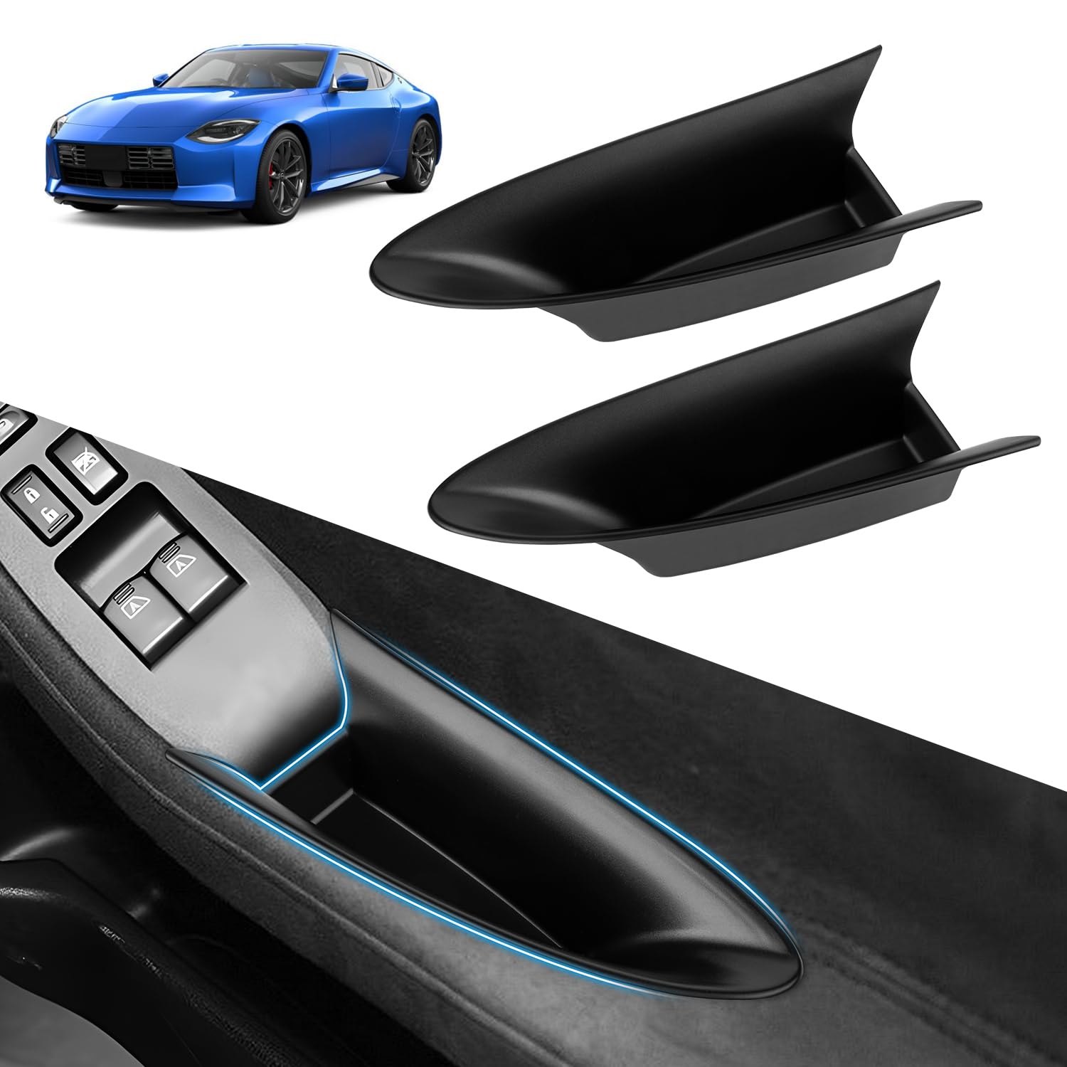 Amazon.co.jp: Auto spec 日産 フェアレディZ Z34 RZ34 ドアポケット