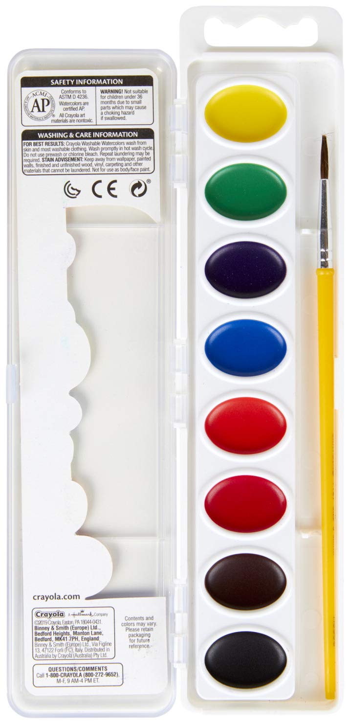 Washable Pop & Paint Watercolor Paint Set, Paint Pallets