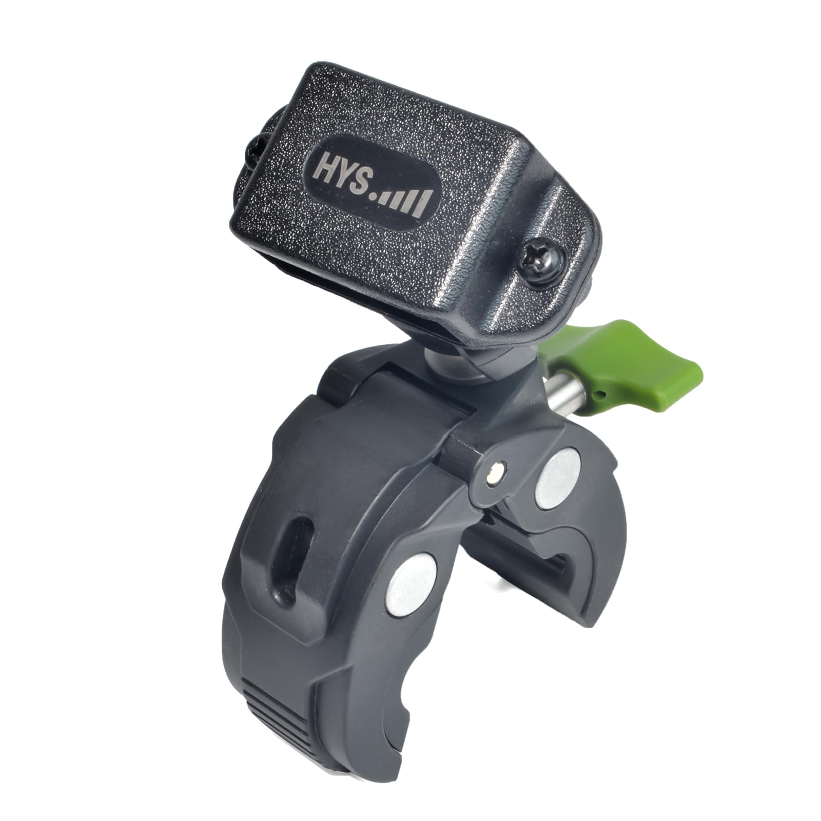 Motorola Cobra Midland Icom Z-2 Supporto bidirezionale per walkie talkie, clip per manubrio bicicletta motocicletta morsetto radio portatile