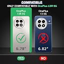 TheGiftKart Crystal Clear Back Cover Case for OnePlus 13R 5G | Shock Proof 360° Protection | Hard Clear Back Cover Case for OnePlus 13R 5G (PC & TPU, Transparent Bumper) gallery image