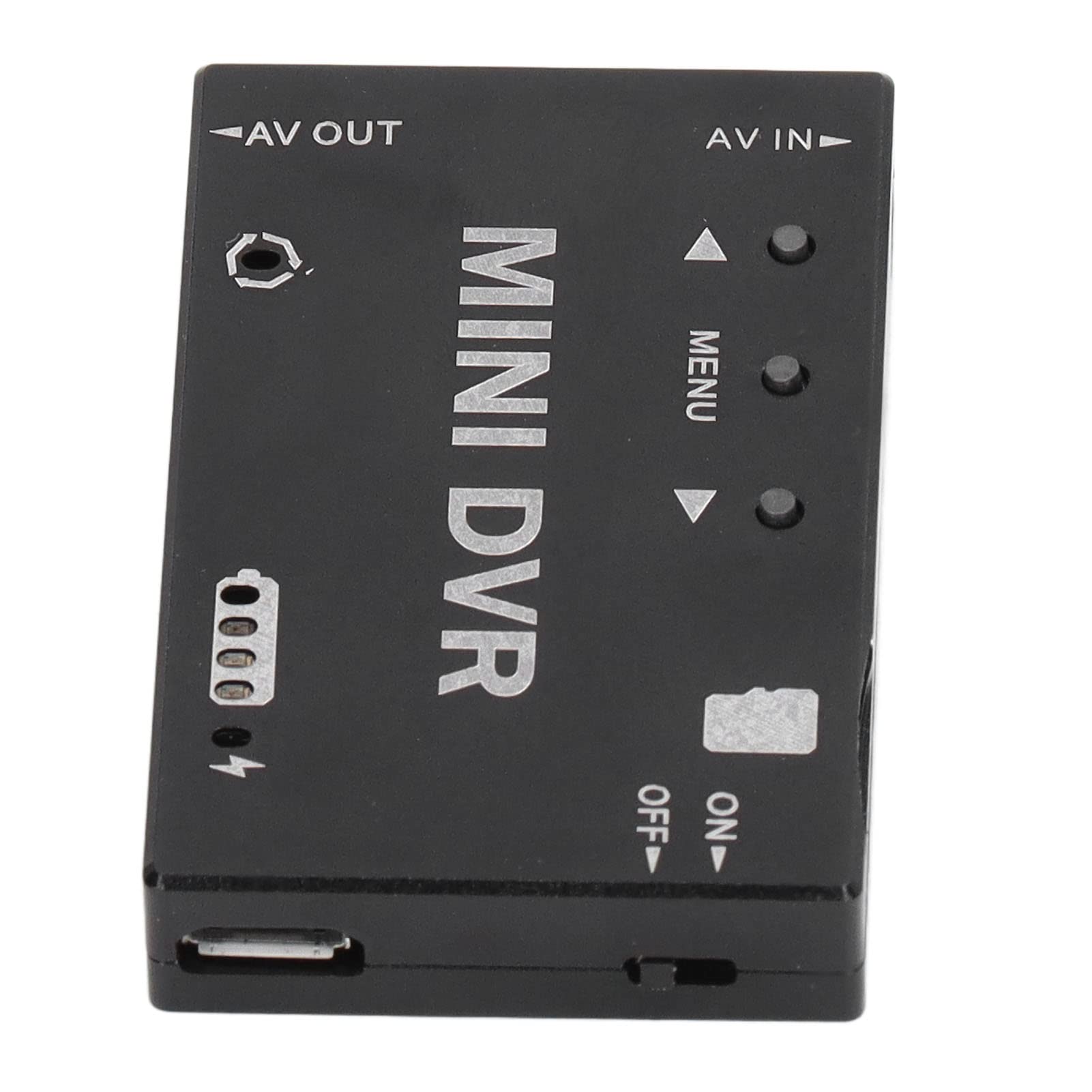 Modulo Mini DVR FPV, Guscio in Lega di Alluminio, Scheda di Memoria da 32 GB, Modulo Registratore Audio RC Accessorio Drone RC per Drone FPV, Auto da Corsa