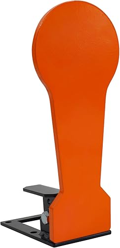 Highwild 38" AR500 12" clásico Popper acero tiro blanco - reinicio automático