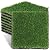 Windyun 16 Pack Artificial Grass Turf Interlocking Deck Tiles 12" x 12" Thick Synthetic Square Fake Interlocking Turf Self Draining Grass Tiles for Patio Indoor Outdoor Floor Decorations