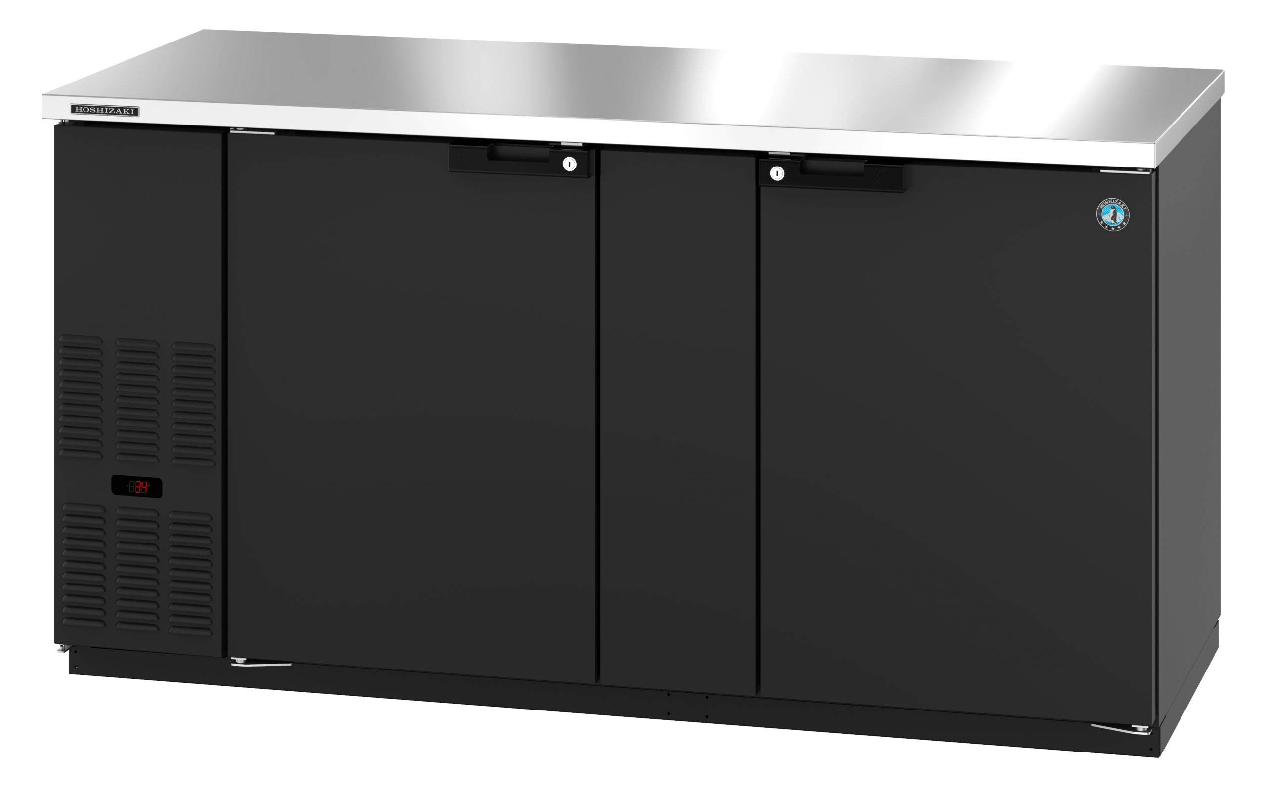 Back Bar Refrigerator by HOSHIZAKI – 21.8 cubic_feet, Black, Model BB69