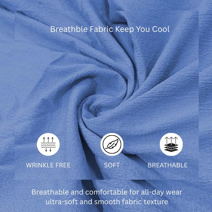 Image of GRECIILOOKS Men's Polycotton Shirt |Stylish Casual Regular Fit Shirts | Textured Half Sleeve | Slim Fit | Business & Meeting Ready (Available in Plus Size)