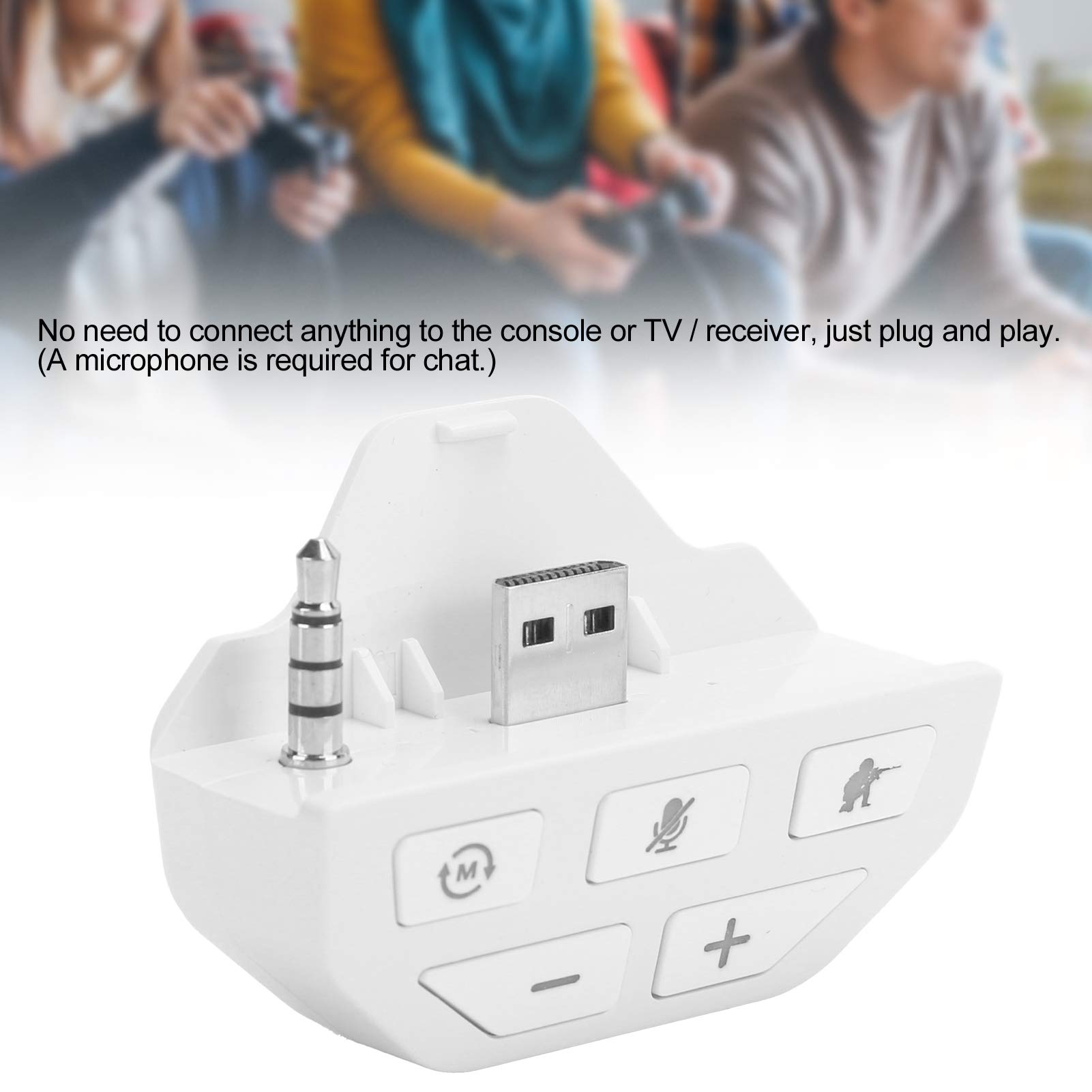 Xbox 360 Xbox One Stereo Headset Adapter With A Audio Jack