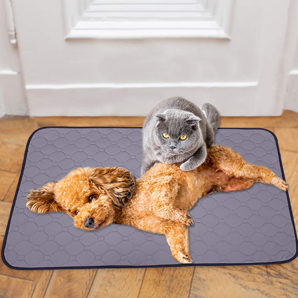 Almohadillas De Entrenamiento para Perros Reutilizables Y Lavables, Almohadillas De Incontinencia para Perros Alfombras De Adiestramiento De Viaje Antideslizantes para Cachorros,XL/140X100cm