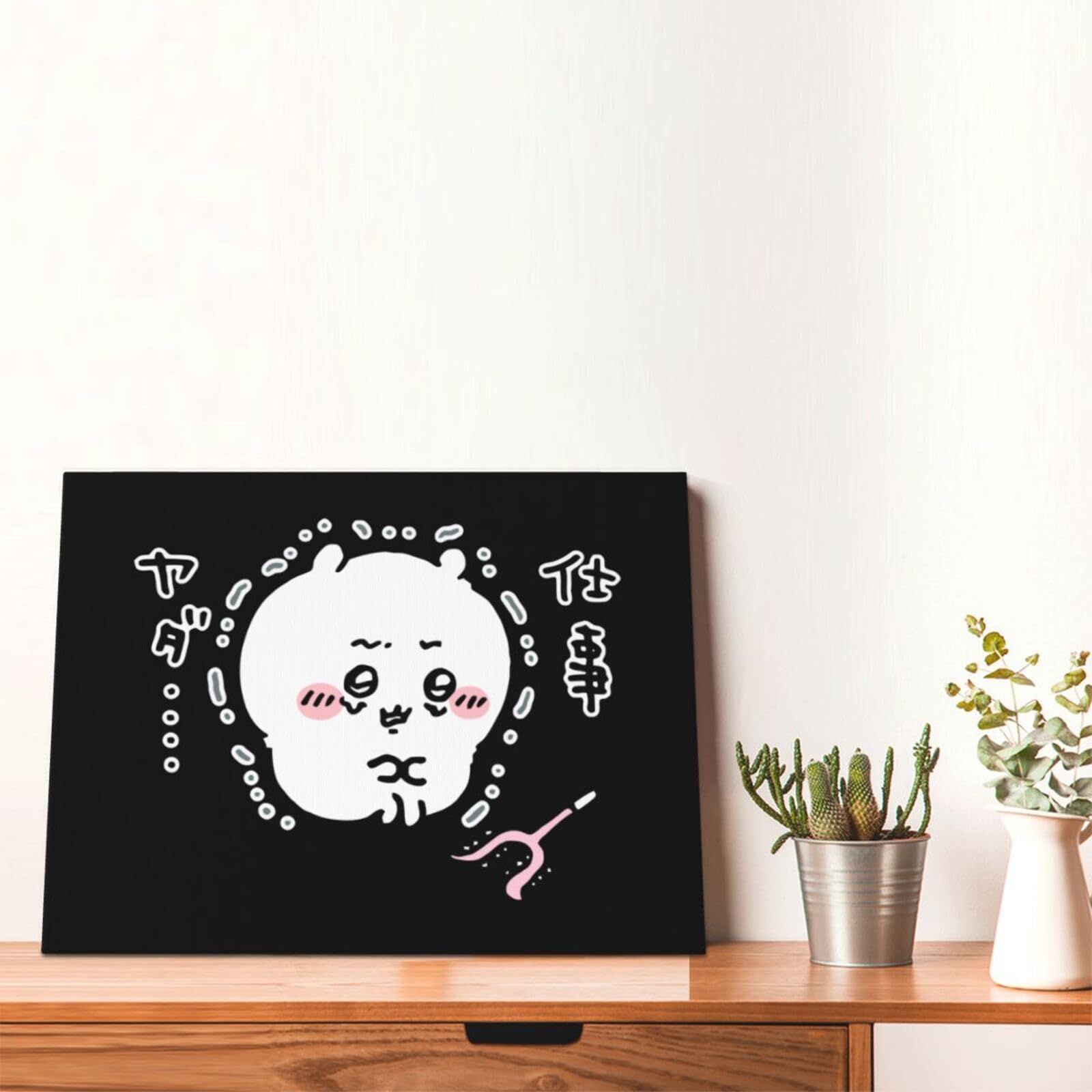 Amazon.co.jp: アートパネル ちいかわ アートポスター キャンバス絵画