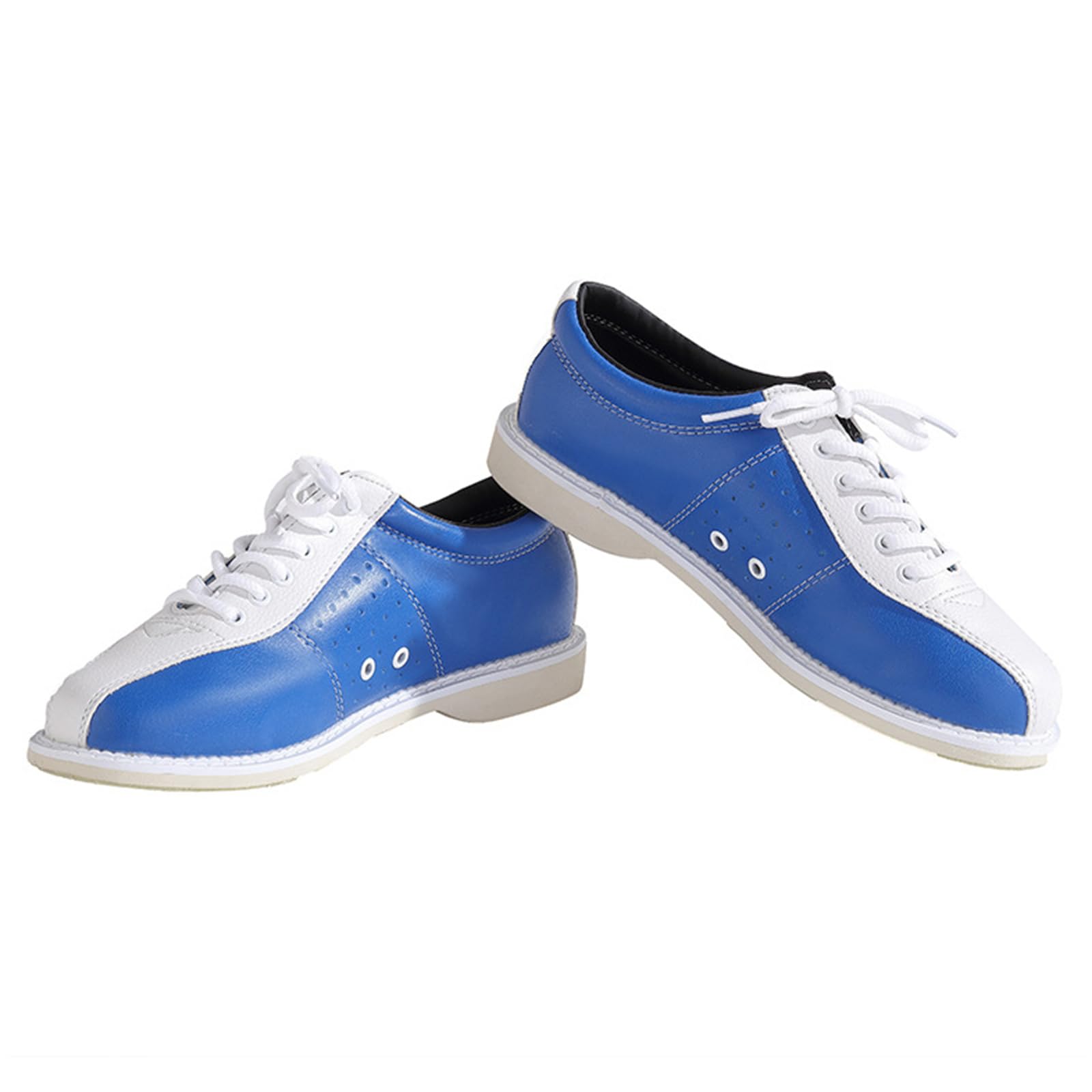 JiuQing Bowlingschuhe Herren Damen Anfänger Mikrofaser Gleitsohle Indoor-Bowling-Trainingsschuhe