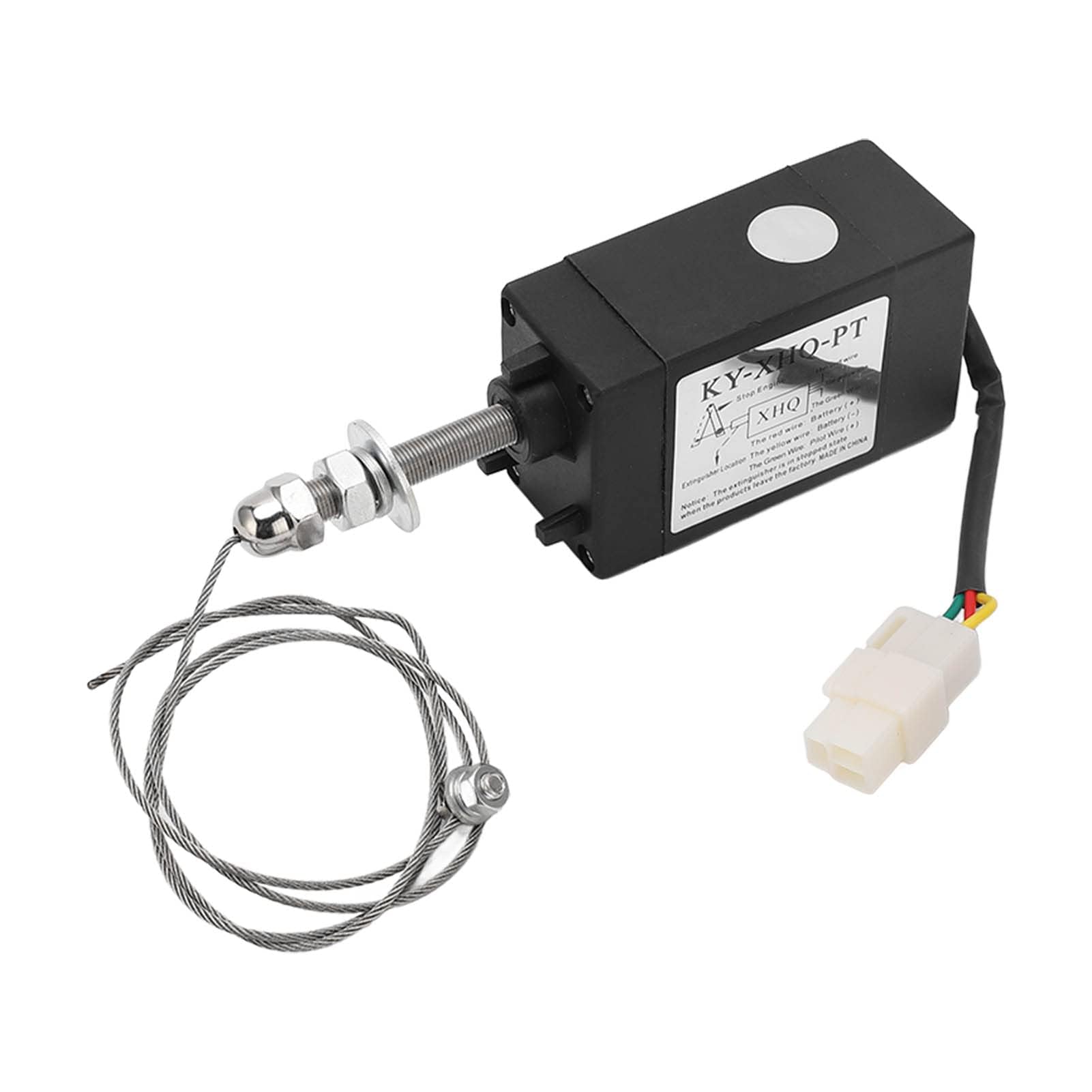 Válvula de solenoide de parada de motor diésel Válvula de solenoide de apagado Válvula de solenoide de generador diésel de repuesto Apagado NC 12V
