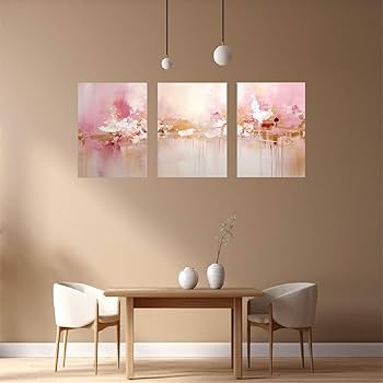 Amazon.co.jp: SHYAMIC アートパネル 抽象 3枚セット飾り絵 抽象