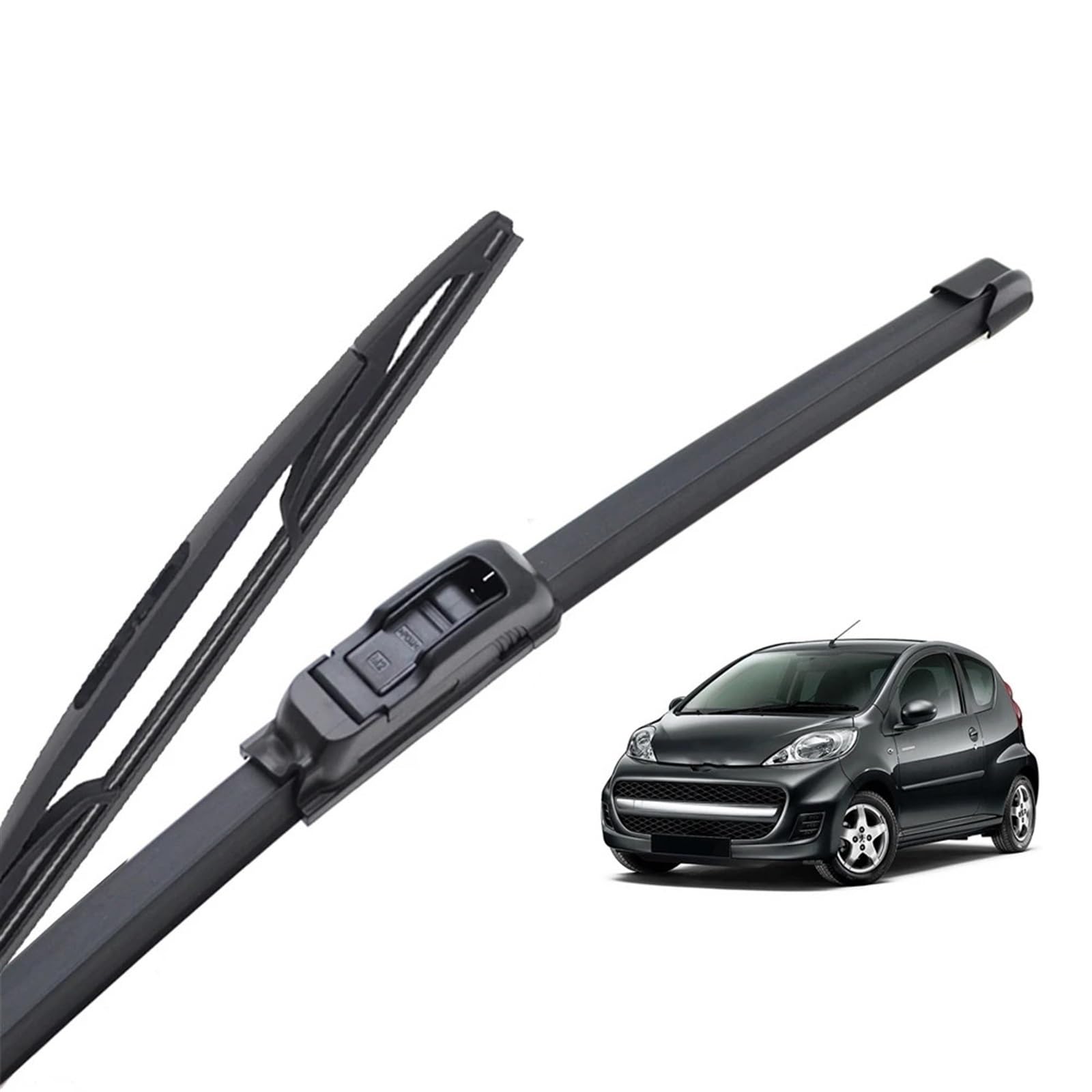 Limpiaparabrisas Coche Compatible Con Citroen Para C1 Para MK1 2005 2006 2007 2008 2009 2010 2011 2012 2013 2014 Escobillas Limpiaparabrisas Delanteras Y Traseras 26"+12"