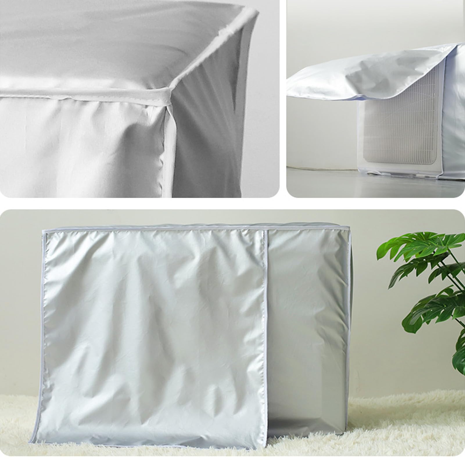 Drfeify Housse De Climatiseur Extérieur étanche à La Poussière Et à L