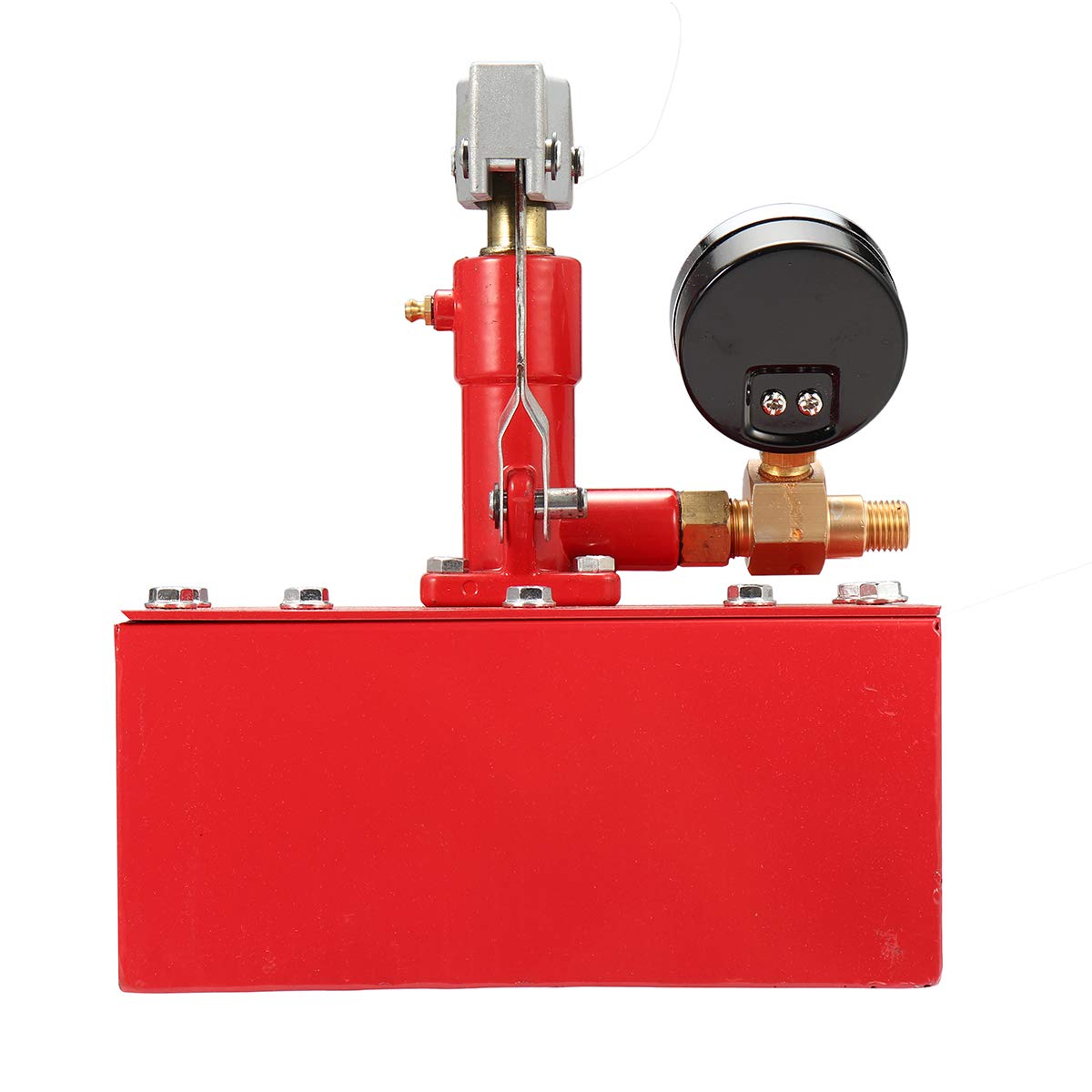 Kit de prueba manual de presión de bomba manual de 1000 PSI para fugas de tuberías, sistema hidráulico, fontanería y HVAC