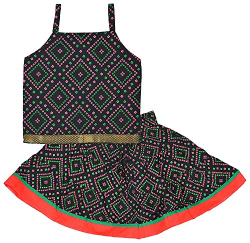 Image of DIAMO Girls' Cotton Lehenga Choli
