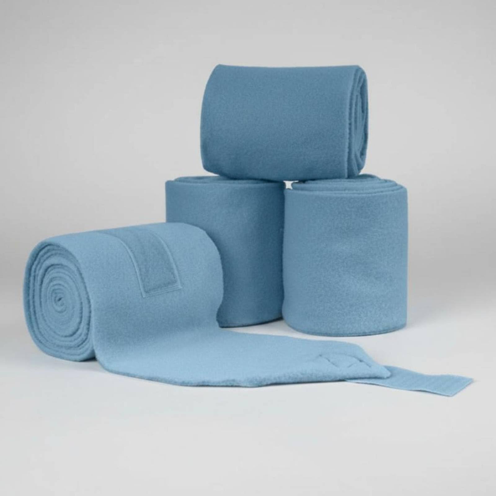 Baoblaze Protezioni per Zampe Cavallo Fasce da Equitazione Bendaggi Avvolgenti Supporto con Fissaggio in in Pile Morbido Lunghezza 2.75 M Adatte per Addestramento Gara Escursioni , Azzurro