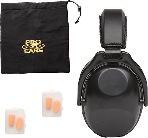 Pro Ears Kit de resonancia magnética, orejeras protectoras para la audición, tapones para los oídos y bolsa de almacenamiento