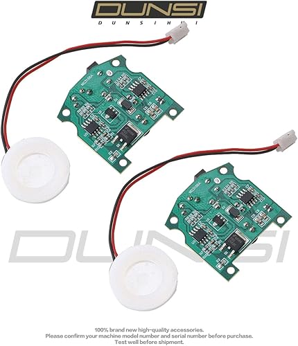 Miniatura 5 de Paquete de 2 DC 3.7V-12V D20mm 113KHz ultrasónico Mist Maker atomización Maker módulo DIY humidificador con módulo PCB