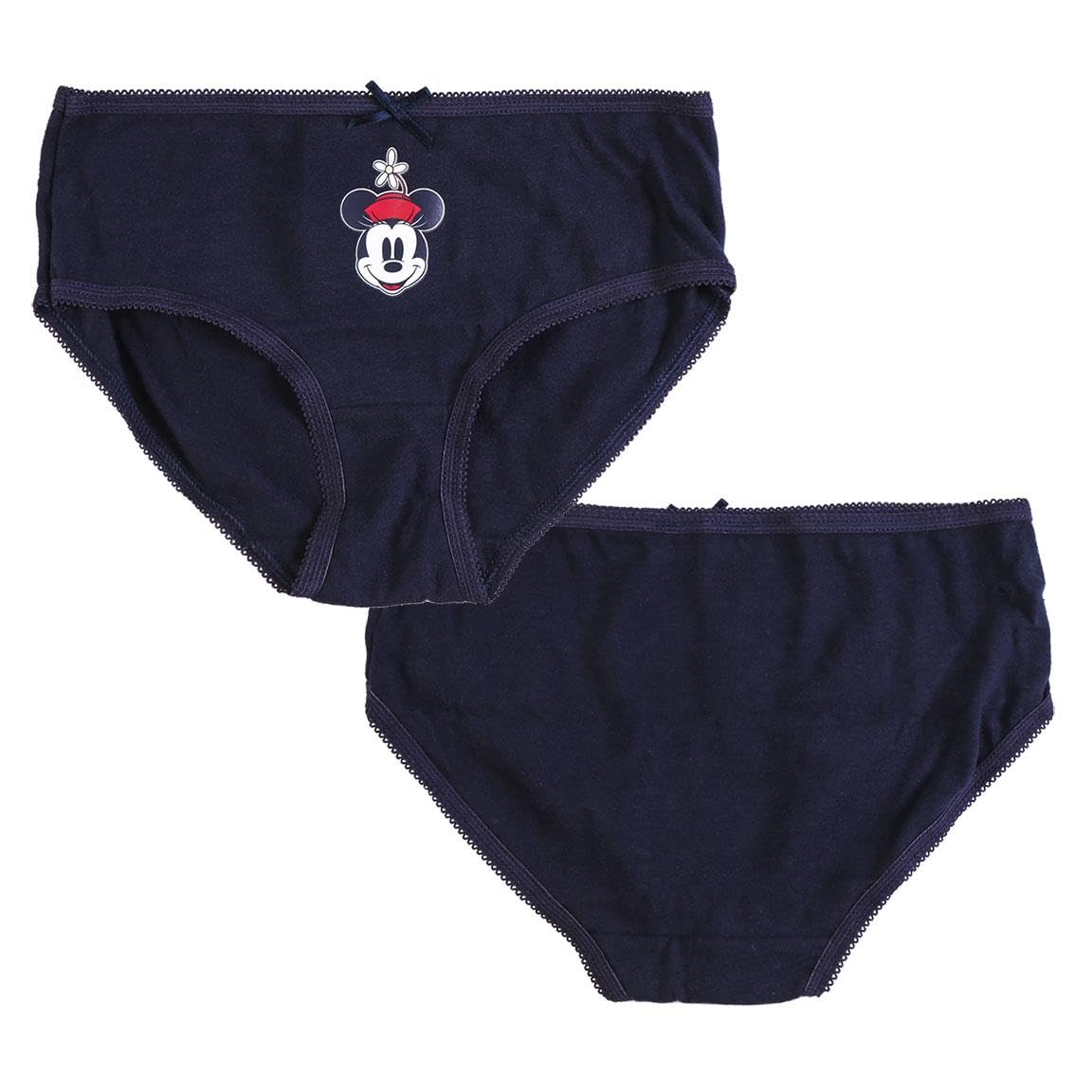 Minnie Mouse Underwear Pack - Blue, White, Pink and Red - Pack of 5 - Size 4 to 5 Years - Children's Cotton Underwear - Original Product Designed in Spain