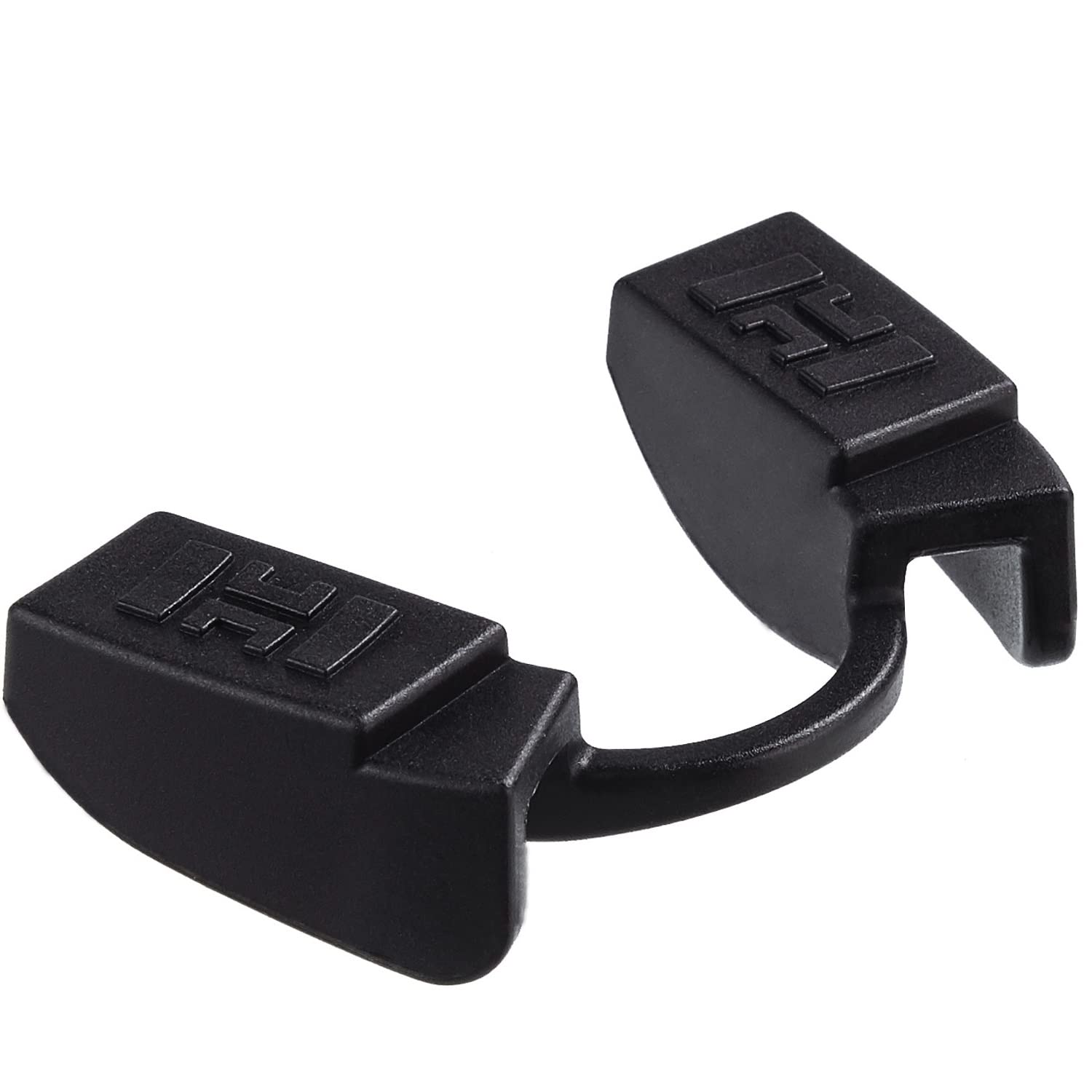 Boquilla de levantamiento de pesas para fitness y gimnasio, protector bucal Powerlifting para todo tipo de deportes de fuerza, mandíbula baja, sin contacto (1 paquete negro)
