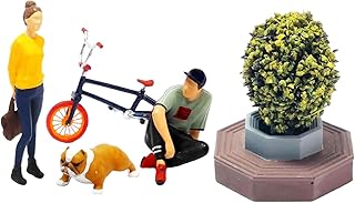 UGPLM Miniature Scenes 1:64 Scale People Model for Layout Scenario DIY Projects