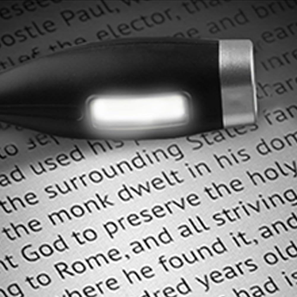 Luz LED de Lectura para el Cuello: Brazos Flexibles, Brillo Ajustable, lámpara Recargable para Actividades Nocturnas